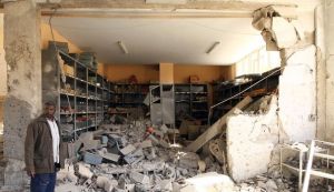 la-faculte-d-ingenierie-de-benghazi-libye-touchee-par-des-bombardements-le-1er-juin-2014_4911303